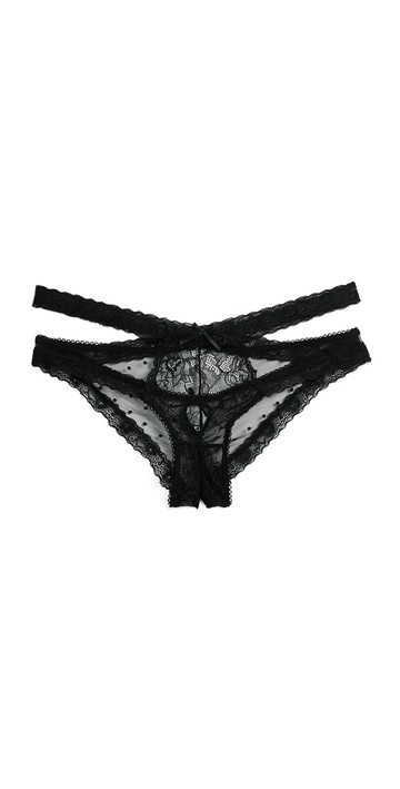 Honeydew Intimates Nichole Lace Panties Black L