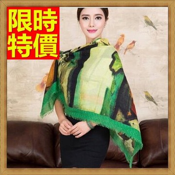 披肩大方巾-數碼噴繪秋冬新品保暖純羊毛圍巾女性配件65p21【獨家進口】【米蘭精品】