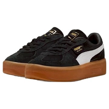 PUMA 女款 Palermo Elevata WNS 厚底休閒鞋 39934801  黑白  22.5cm