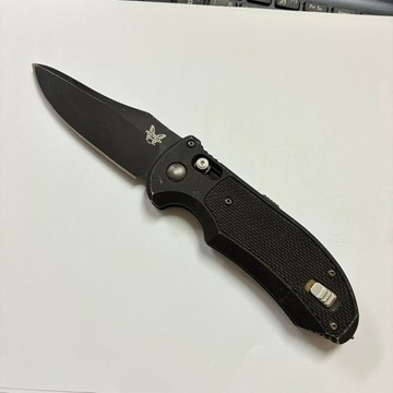 [沐沐屋]Benchmade 平頭刀形救援刀 (黑柄)-