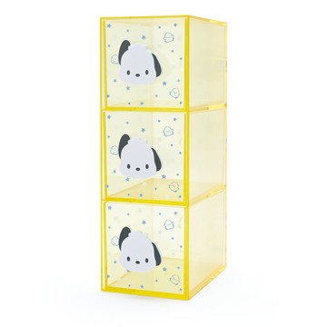 【震撼精品百貨】Pochacco 帕帢狗~日本三麗鷗Sanrio 帕恰狗透明小物收納盒*30028