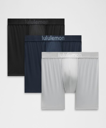 Soft Stretch Active Boxer Brief 5" 3 Pack Size Medium