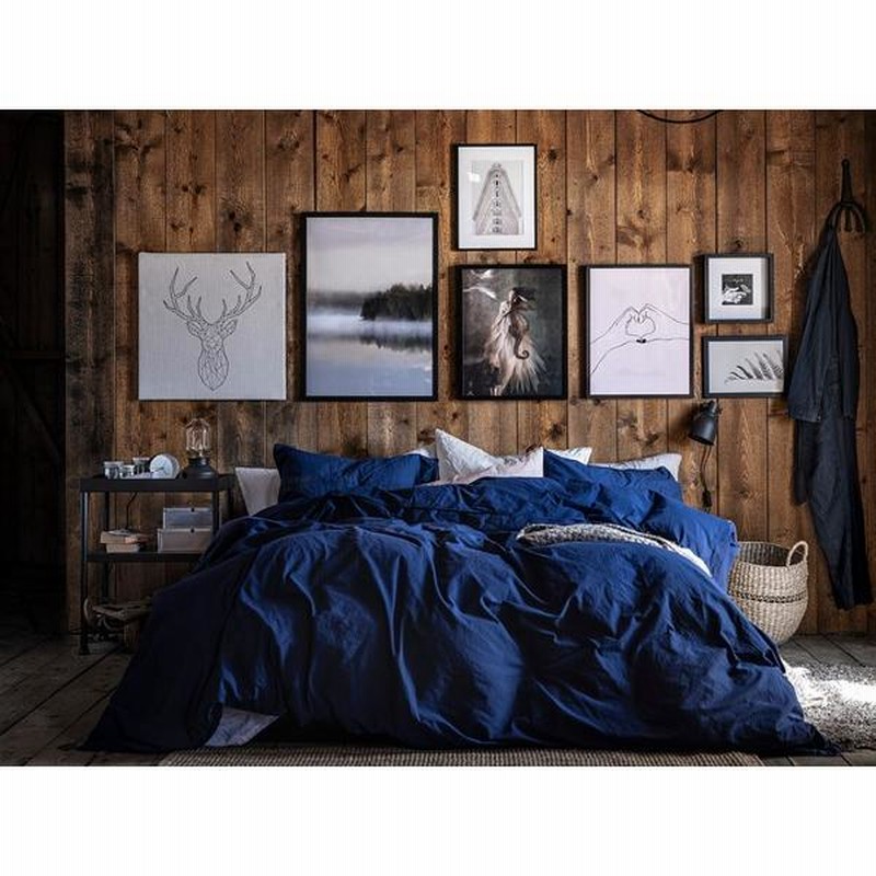 IKEA PJATTERYD プィエッテリード 鹿のキャンバスアート IKEA PJATTERYD シカ 鹿 トナカイ キャンバスアート - メルカリ