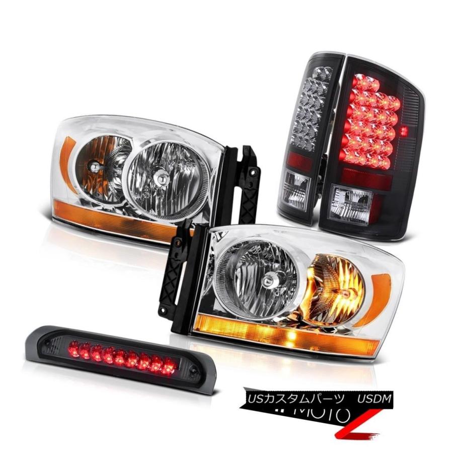 テールライト 20072009 Dodge Ram 3500 3.7Lヘッドランプ屋根カーゴライトパーキングブレーキライト 2007