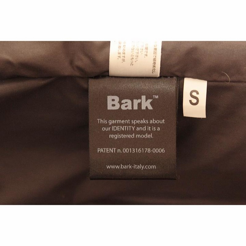 BARK バーク ニット ダッフルコート メンズ ダークネイビー Sサイズ