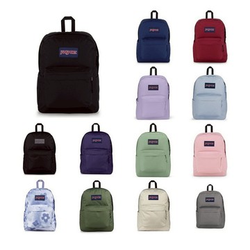 Jansport 後背包 SUPERBREAK PLUS 26L 書包 JS0A4QUE-多色【iSport愛運動】