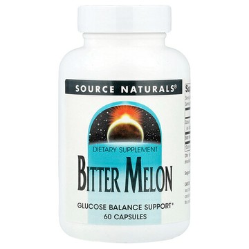 Source Naturals, 苦瓜補充膠囊，60粒