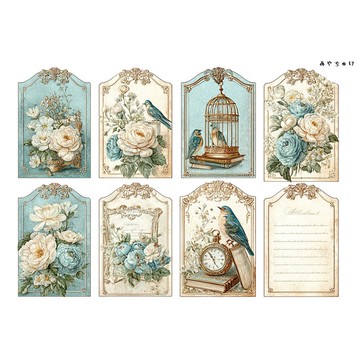 【10月新作】20-103-0196 裁切紙・拼貼素材