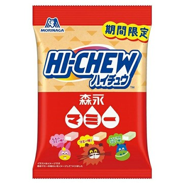 【江戶物語】森永 嗨啾 HI-CHEW 乳酸菌水果夾心糖 媽咪飲料風味軟糖 68g 牛奶/桃子/白葡萄 Mamy