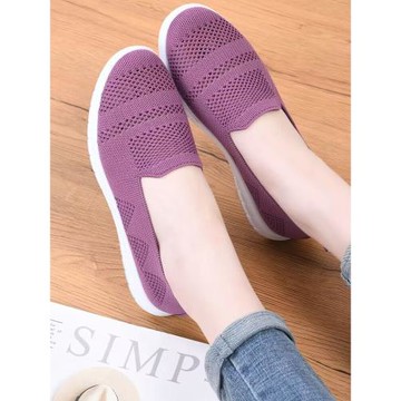 夏季老北京布鞋新款網鞋女透氣網面中老年媽媽鞋平底休閑鏤空女鞋