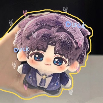 E哥❤現貨 戀與深空動漫祁煜明星娃娃10cm海星體小煜餅毛絨玩具公仔玩偶禮物預購