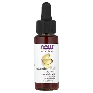 NOW Foods, 溶液，E-Oil，23,000 國際單位，1 盎司（30 毫升）