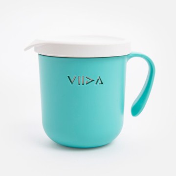 Soufflé 抗菌不鏽鋼杯 - 湖水綠