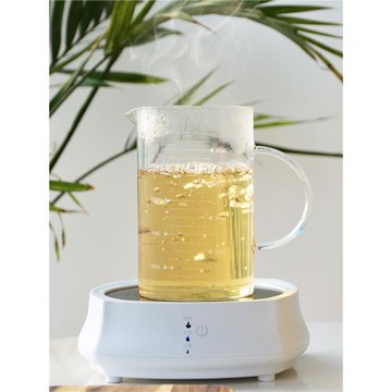 耐高溫帶刻度量杯平底可加熱高硼硅玻璃杯帶把手分享咖啡杯牛奶杯