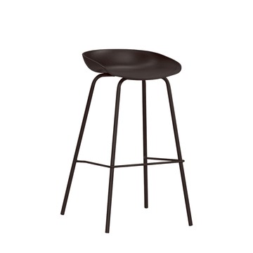 直人木業-SEAWALL黑色吧椅-中款