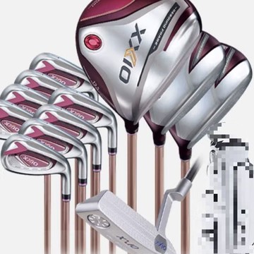 高爾夫球桿XXIOMP1100女士套桿 波爾多紅golf全套球桿初學新款