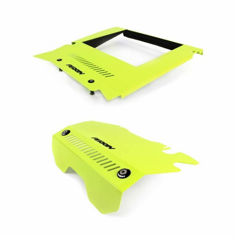 Perrin Neon Yellow Pulley Cover for Subaru EJ20 EJ25 EJ257