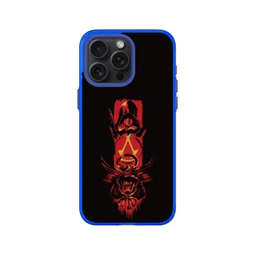 iPhone 15 Pro Max Clear 激光藍 - Assassin's Creed - Assassin's Creed® Shadows - Naoe and Yasuke ink