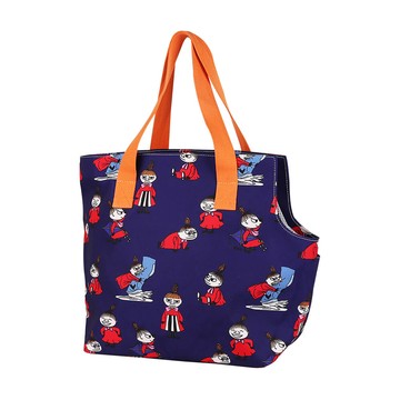 Catfeet 兜風側背包 DS聯名款  建議載重12~15公斤寵物  高品質帆布面料  精美聯名印花  袋口透氣網+拉鍊  純棉提手織帶  深藍色  1個  53 x 20 x 38cm