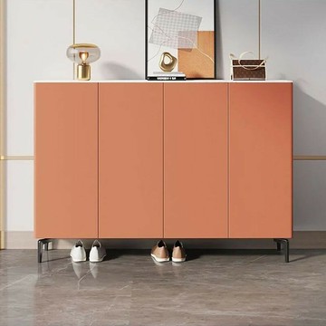 免運 公司貨 包安裝 鞋櫃 岩板鞋櫃 輕奢鞋柜家用門口大容量入戶意式巖板鞋柜客廳簡約現代陽臺柜定制 可開發票 全館八折 工廠現貨直銷 新品特價 z11222