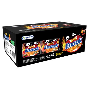 GEMEZ Enaak 韓式小雞麵 勁辣味 Set 入口酥脆 辣粉十足  672g  1盒