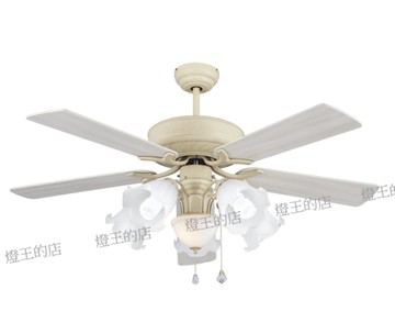 【燈王的店】台灣製DC吊扇 DC直流變頻52吋吊扇+吊扇燈5+1燈 附遙控器 LS-215-DC+LS-216