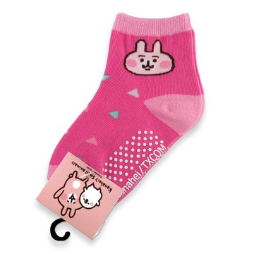 KI09-卡娜赫拉童襪-桃 13-18CM