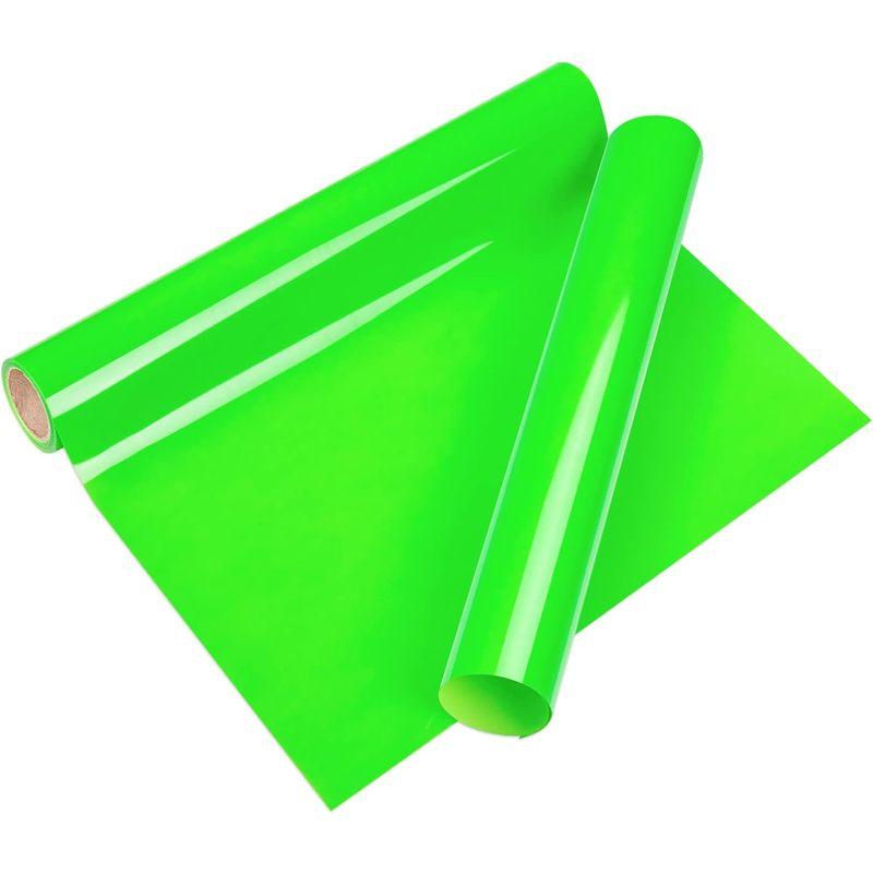 VINYL FROG 熱転写ラバーシート アイロンプリントシートグリーン(蛍光緑) 155cm×30.5cm