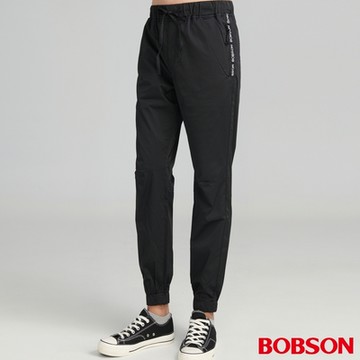 BOBSON 男款中腰綁繩縮口褲  ( 1860-87  )