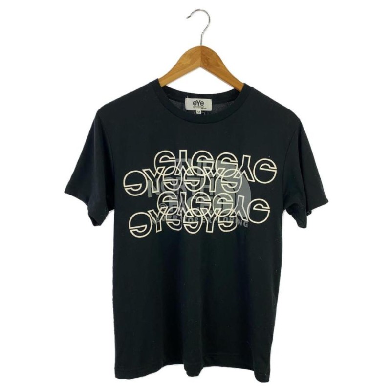 COMME des GARCONS◇Tシャツ/M/コットン/BLK/プリント/WS-T921 | LINEブランドカタログ