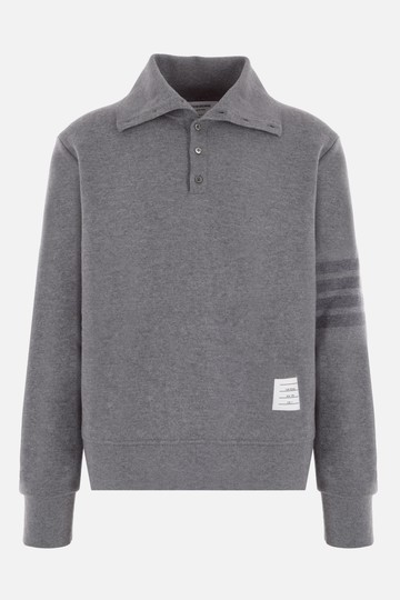 THOM BROWNE 4bar wool pullover Man
