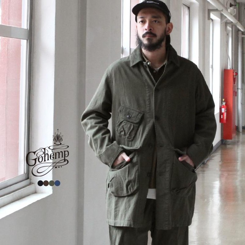 ゴーヘンプ GO HEMP gohemp アウター コート TRANSFER COAT / HEMP