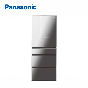 【Panasonic 國際牌】Panasonic松下600L 日製六門變頻玻璃冰箱 鑽石黑(NR-F601WX-X1)
