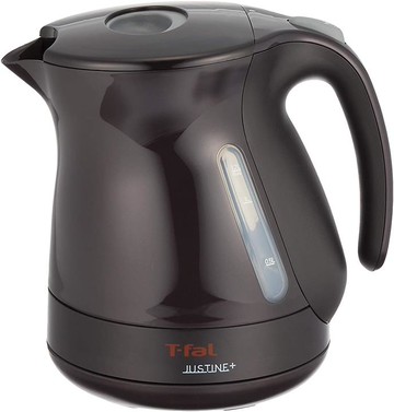 【日本代購】T-FAL 電熱水壺1.2L 賈斯廷 + 可可黑 KO3408JP