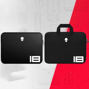 適用2023外星人M18r1筆記本電腦包18寸內膽包男游戲本防震手提保護套