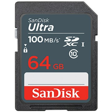 滿額現折180★【出清】SanDisk 晟碟 64GB 64G SD SDXC ultra 100MB UHS-I SDSDUNR-064G-GN3IN 相機記憶卡 (不是小卡)