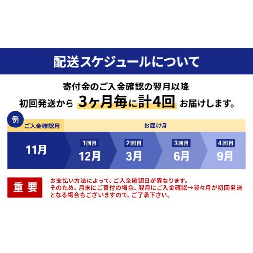 ふるさと納税 北海道 枝幸町 冷凍ほたて貝柱 年4回定期便［3ヶ月毎にお届け］