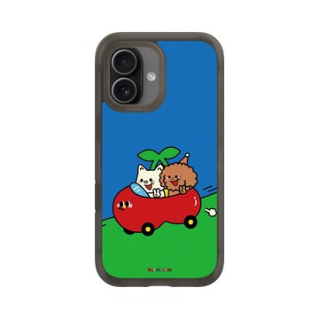 iPhone 17 AirX 本質黑 - Carol Meat 卡肉 - 衝啊！小狗！