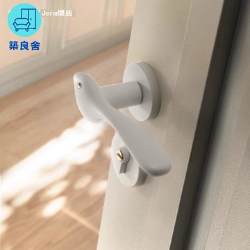 免運 門鎖 臥室門鎖 門把手 爍盾小鳥門鎖現代室內臥室房門鎖靜音磁吸木門鎖瓷白色分體門把手工廠直銷 全館折扣 售後保障 特惠/可開發票 5z74