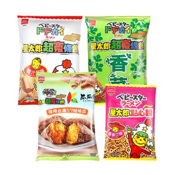 星太郎 超寬條點心麵在地口味大集合