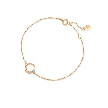 MINTYGREEN 環游星系 18K金鑽石手鍊