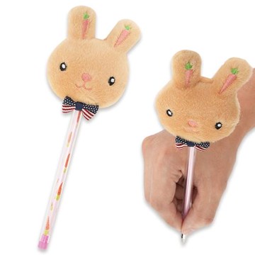 可愛兔子水性原子筆44-00058【卡通小物】