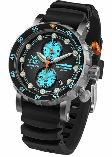 （全球限量）Vostok - Europe ( Engine ) 東歐 機械錶 美國 鸚鵡螺號 "引擎 “系列(不鏽鋼石英錶系列)（俄國屋）