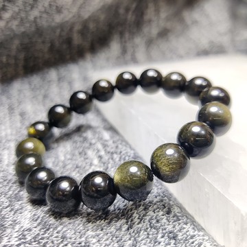 中國 10mm 12mm 14mm 16mm 雙眼金曜石 Obsidian