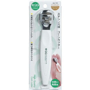 日本綠鐘 不銹鋼足腳部息皮刮除刀 (附刀片) QQ-700