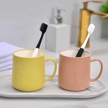 ✨台灣現貨📦日本SP SAUCE雙色漱口杯 刷牙杯 洗漱杯 漱口杯 牙刷杯 帶手柄漱口杯 塑膠加厚洗漱杯 #丹丹悅生活