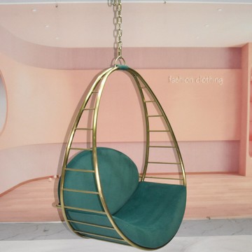 免運/公司貨 吊籃 吊椅 網紅沙發不銹鋼秋千吊椅室內家用陽臺戶外搖設計師輕奢休閑吊籃椅 可開發票 全館五折 工廠現貨直銷 新品特價 z11013