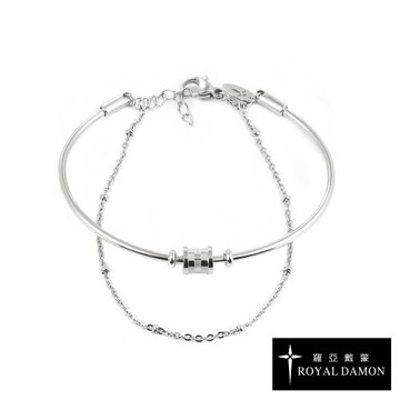 Royal Damon羅亞戴蒙 成雙 手環 BK695