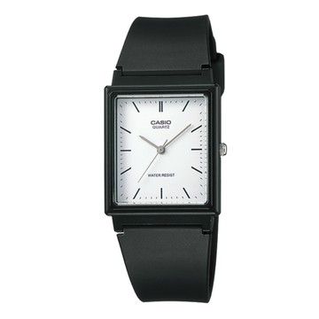 CASIO卡西歐 方形簡約指針錶/MQ-27-7E