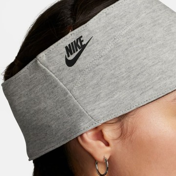 【NIKE耐吉】Therma-FIT 黑灰色刷毛保暖頭帶(N1009495096OS/FQ1559096) 登山運動頭巾 冬天 冬季 防寒流 露營 羽球 網球 慢跑 男友禮物 女友禮物